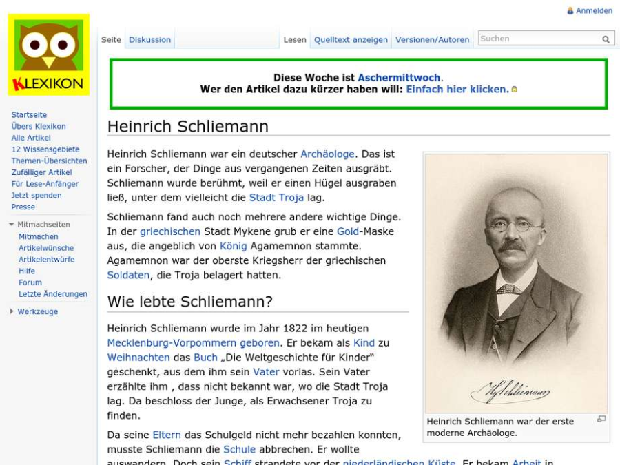 Cover: Heinrich Schliemann