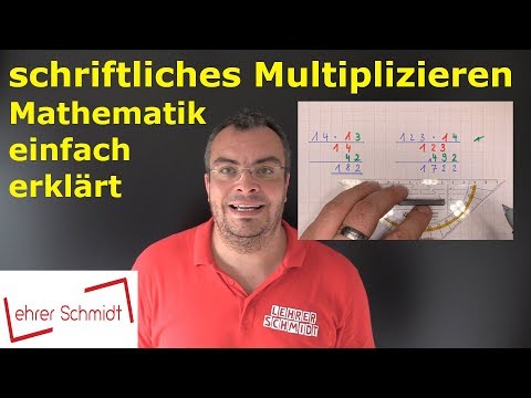Cover: schriftliches Multiplizieren (Malrechnen) - Mathematik - einfach erklärt | Lehrerschmidt - YouTube