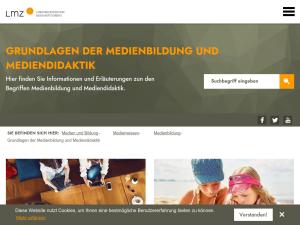 Cover: Grundlagen der Medienbildung und Mediendidaktik - Landesmedienzentrum Baden-Württemberg