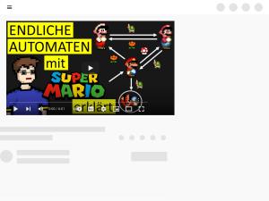 Cover: Endliche Automaten (mit Super Mario erklärt) | Theoretische Informatik - YouTube