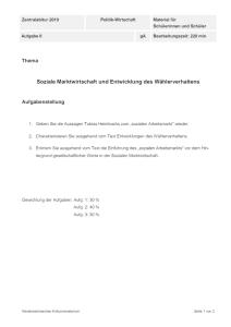 Cover: Abitur 2019 Politik und Wirtschaft gA II Niedersachsen