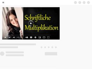 Cover: Schriftliche Multiplikation, schriftlich multiplizieren, schriftlich mal rechnen - YouTube