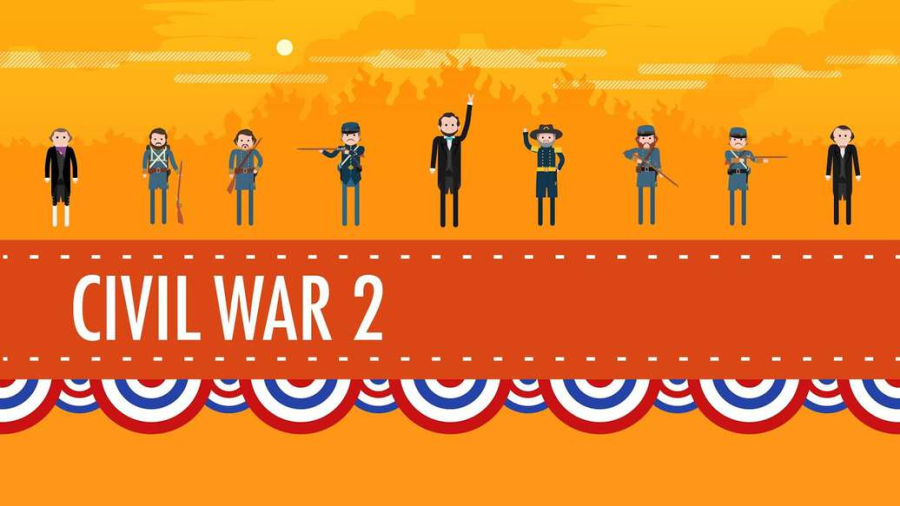 Cover: The Civil War Part 2: Crash Course US History #21
