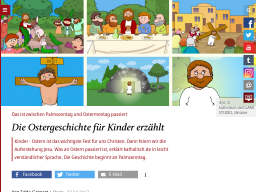 Cover: Die Ostergeschichte für Kinder erzählt - katholisch.de