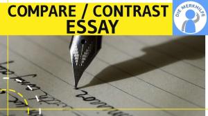 Cover: How to write a compare and contrast essay - Wie schreibe ich eine Comparison / Vergleich in Englisch