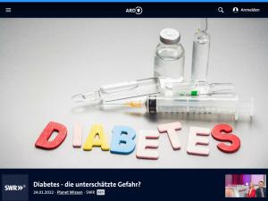 Cover: Diabetes - die unterschätzte Gefahr?