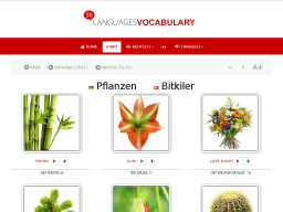 Cover: Türkisch - Pflanzen • Lerne KOSTENLOS den Wortschatz mit Hilfe deiner Muttersprache - mit 50LANGUAGES