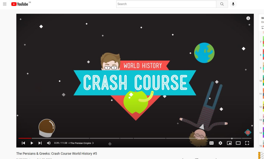 Cover: The Persians & Greeks: Crash Course World History #5
