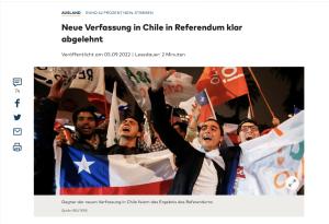 Cover: Mediation | Neue Verfassung in Chile in Referendum abgelehnt