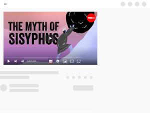 Cover: The myth of Sisyphus