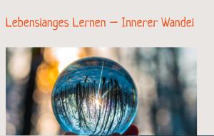 Cover: Lebenslanges Lernen - Innerer Wandel 