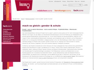 Cover: Mach es gleich: Gender & Schule