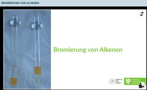 Cover: Bromierung von Alkenen