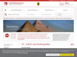 Cover: Links - TV-, Video- und Audioquellen — Geschichte