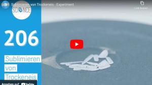 Cover: Sublimieren von Trockeneis - Experiment