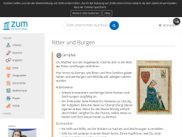 Cover: Ritter und Burgen – ZUM-Unterrichten