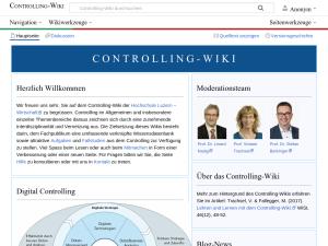 Cover: Controlling-Wiki der Hochschule Luzern