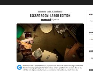 Cover: Escape Room: Selbst erstellen