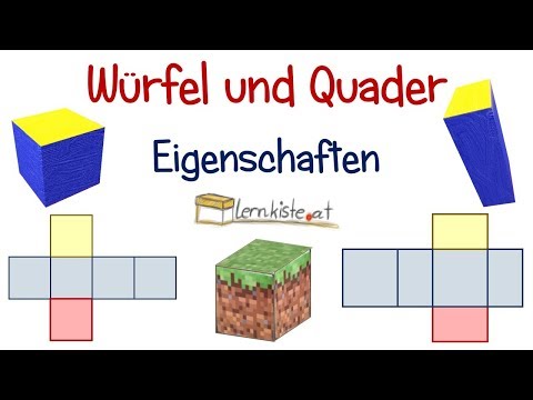 Cover: Quader und Würfel - Eigenschaften - YouTube