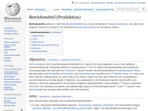 Cover: Betriebsmittel (Produktion) - wikipedia.org