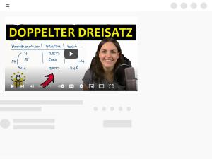 Cover: DOPPELTER DREISATZ – Zusammengesetzter Dreisatz - YouTube