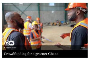 Cover: Financing green projects in Ghana