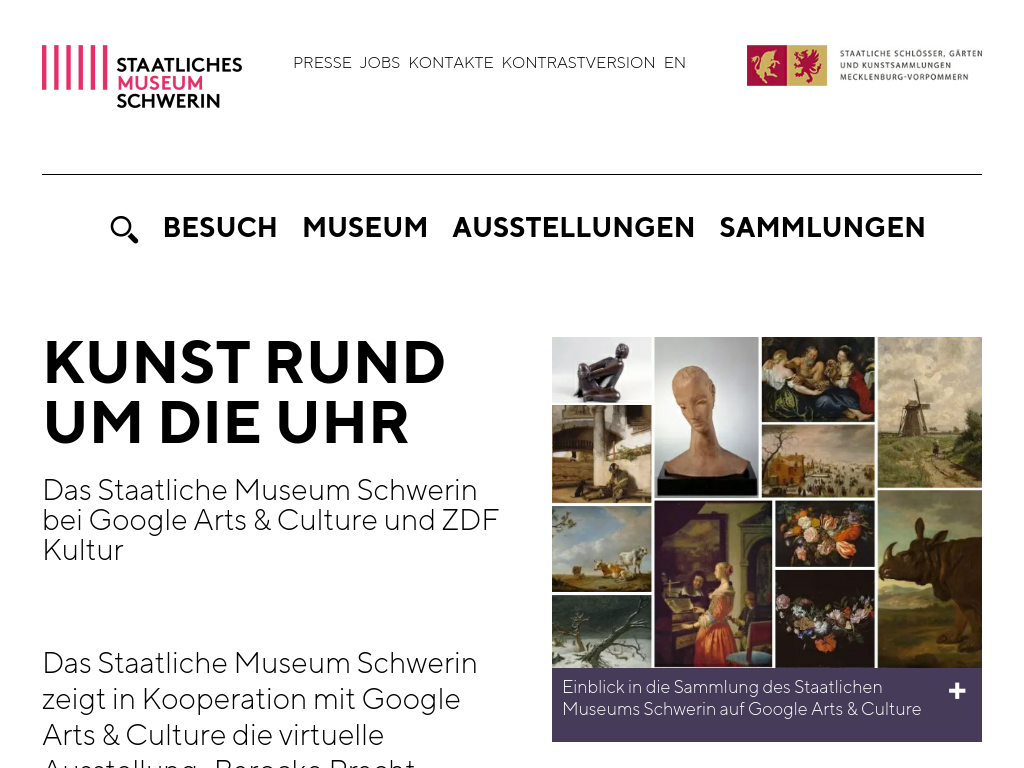 Cover: Google Arts & Culture | Staatliches Museum Schwerin