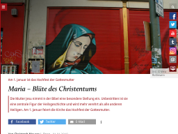 Cover: Maria – Blüte des Christentums - katholisch.de