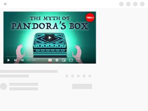 Cover: The myth of Pandora’s box