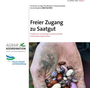 Cover: Freier Zugang zu Saatgut 