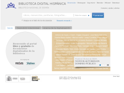 Cover: Biblioteca Digital Hispánica