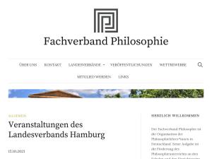 Cover: Fachverband Philosophie