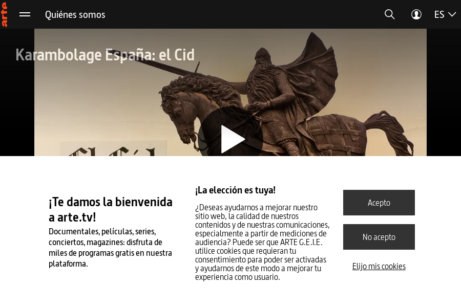 Cover:  El Cid   | Karambolage España: ARTE 