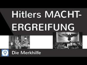 Cover: Hitlers Machtergreifung - Der Aufstieg der NSDAP | Nationalsozialismus 6