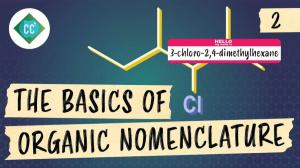 Cover: The Basics of Organic Nomenclature: Crash Course Organic Chemistry #2