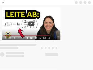 Cover: LOGARITHMUS ableiten – ln ableiten Bruch, Kettenregel - YouTube