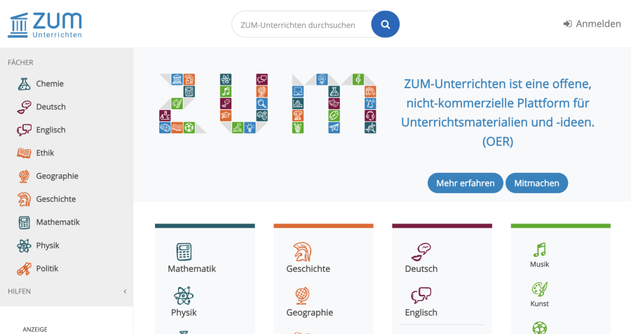 Cover: ZUM-Unterrichten | ZUM.de