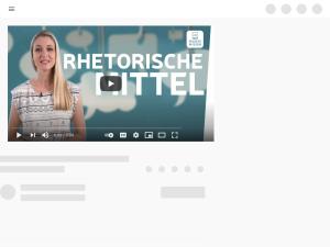 Cover: Rhetorische Mittel erkennen I musstewissen Deutsch - YouTube
