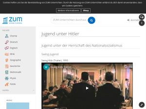 Cover: Jugend unter Hitler – ZUM-Unterrichten