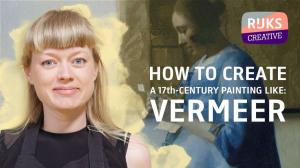 Cover: HOW to create a VERMEER painting | Rijksmuseum tutorial