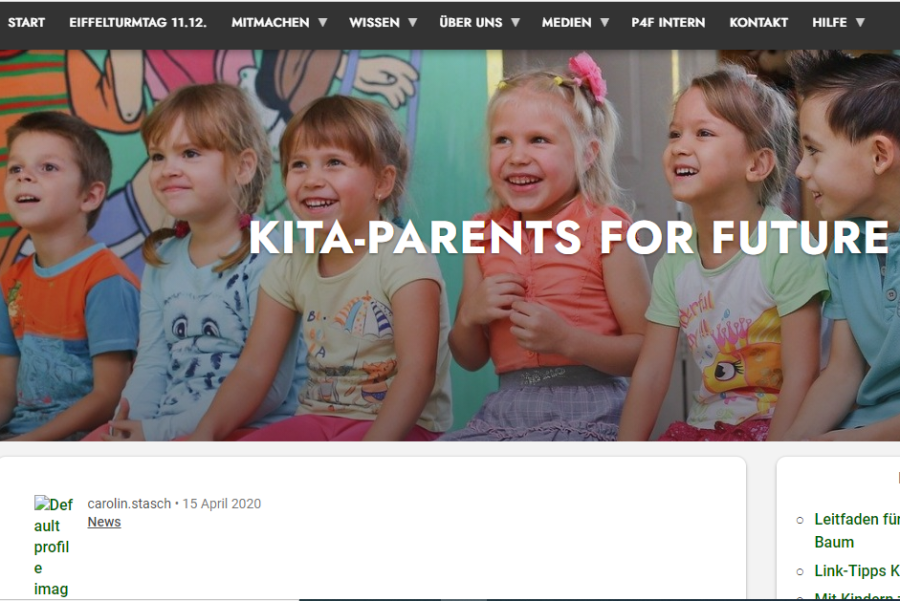Cover: Kita-Parents for Future