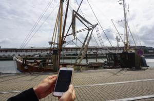 Cover: Eine digitale Rallye im Fischereihafen Cuxhaven