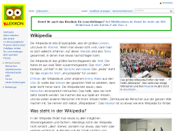 Cover: Klexikon Eintrag Wikipedia