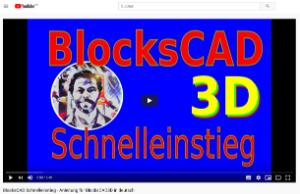 Cover: Schnelleinstieg in BlocksCAD3D