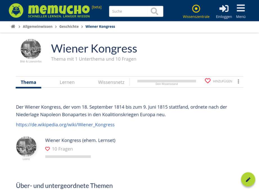 Cover: Wiener Kongress