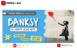 Cover: Banksy, el grafiti hecho arte | Unidad didáctica interactiva