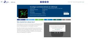 Cover: Grundlagen und Arbeitsmethoden der Zellbiologie