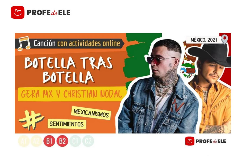 Cover: Botella tras botella | Gera MX y Christian Nodal
