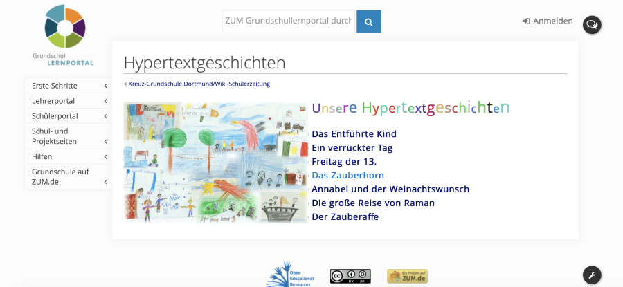 Cover: Hypertexte von Kindern für Kinder | GrundschulLernportal