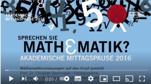 Cover: Mathematikvorlesung auf den Kopf gestellt - YouTube